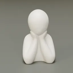 Resting Figure Bust