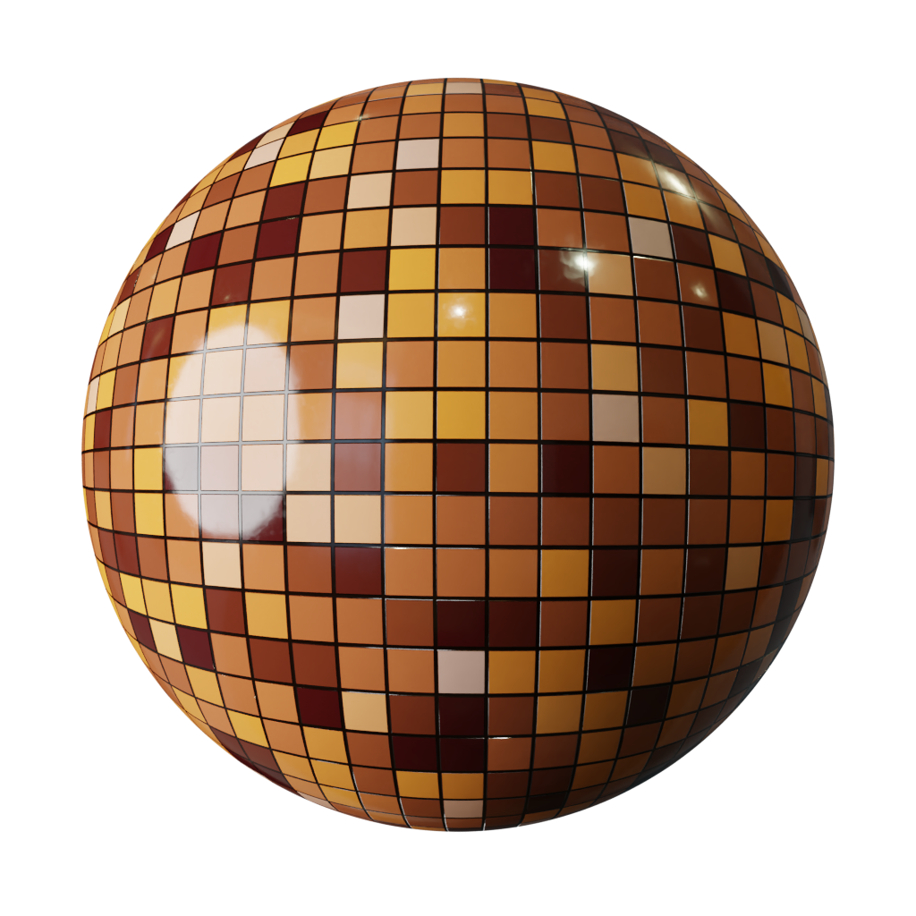 Procedural Mosaic Tile | FREE tiles materials | BlenderKit