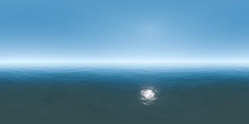 Azure Sky High Noon