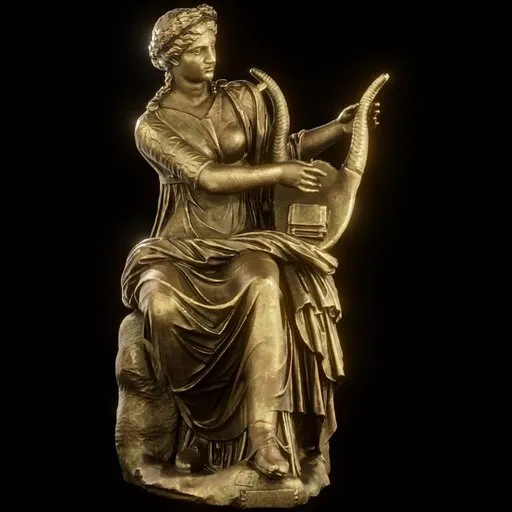 statue of Brass terpischore