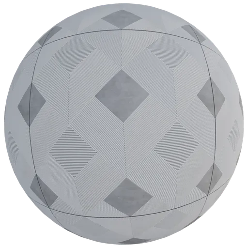 White stripy tiles