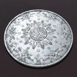 Silver Coin Ornamental