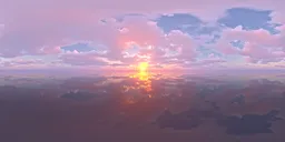 Infinite sky sunset