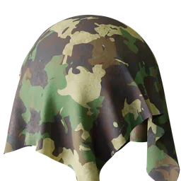 Classic Camouflage Army Fabric