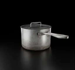 Low Poly Cooking Pot