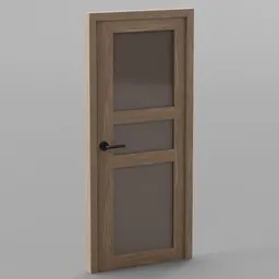 Modern Interior Wood Door
