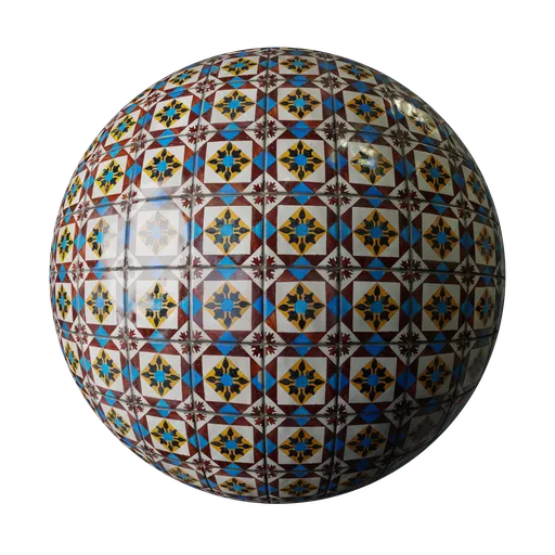 Procedural Tiles With Image Texture
