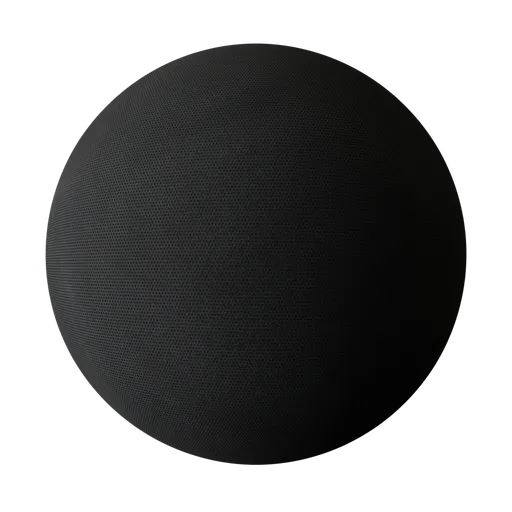 Perforated Black Alcantara