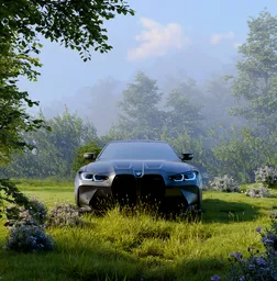 Cinematic BMW M4 Forest