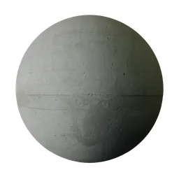 Smooth Gray Cast Concrete