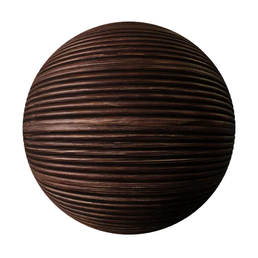 Deck Boards Dark Brown Edgewear