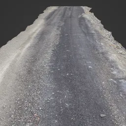 Dirt Road Rural Photoscan