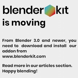 BlenderKit is moving
