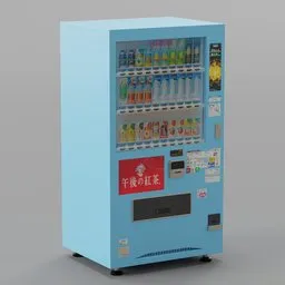 Japanese Beverage Vending Machine
