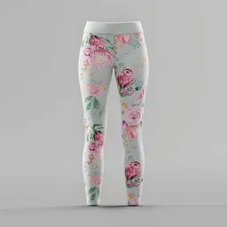 Protea Floral Print Leggings