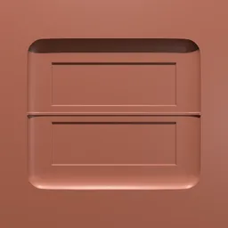 3D Hard Surface Scoop Brush for precise sculpting in Blender, ideal for adding detailed grooves to models.