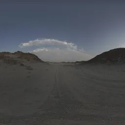 Desert Dunes Sunset