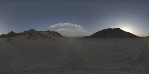 Desert Dunes Sunset