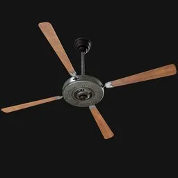 Antique Ceiling Fan Austere