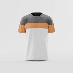 Tri-Color Block T-shirt