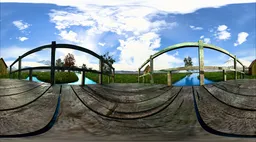 Wooden Bridge Countryside