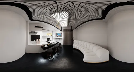 Modern Minimal Café Interior