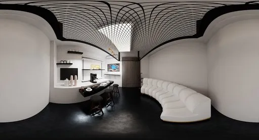 Modern Minimal Café Interior
