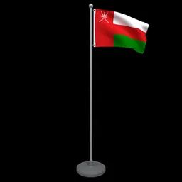 Animated Flag of Oman