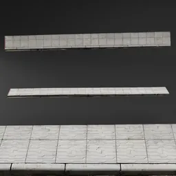 Concrete Sidewalk Segment