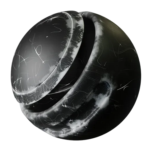 Realistic Blender 3D procedural edgewear mask with detailed scratches for texturing metal, concrete, or plastic surfaces in Cycles.