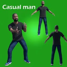 Casual man