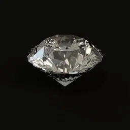 Brilliant cut Diamond(White)