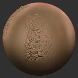 ER_Gravel Brush-Broken Column