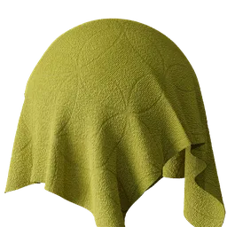 Yellow fabric
