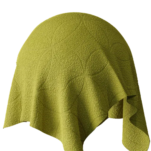Yellow fabric