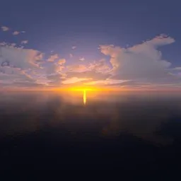 Sunset Cloudy Sky
