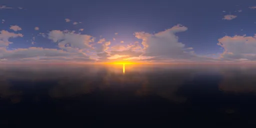 Sunset Cloudy Sky