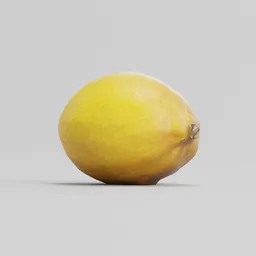 Scanned lemon