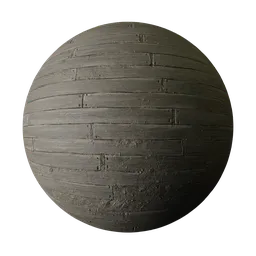 Medieval Filled Dark Dirty Floor Planks