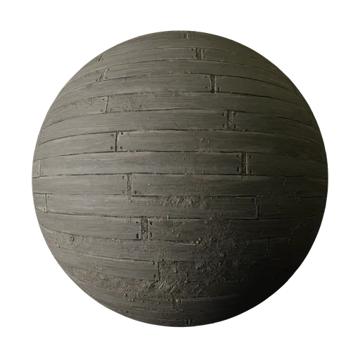Medieval Filled Dark Dirty Floor Planks