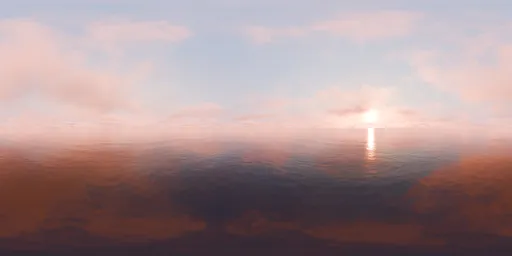 Romantic Pink Sunset
