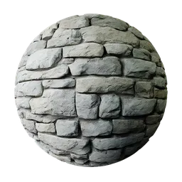 Cartoon Stone Wall