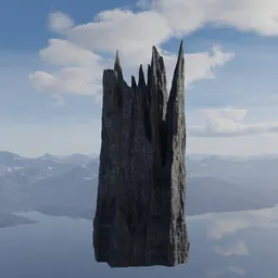 Jagged Sharp Rocks Modular Asset