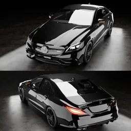 (Rigged)Mercedes-Benz-CLS-63-AMG