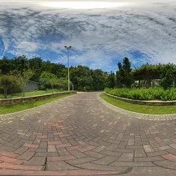 Brick Road during the Day