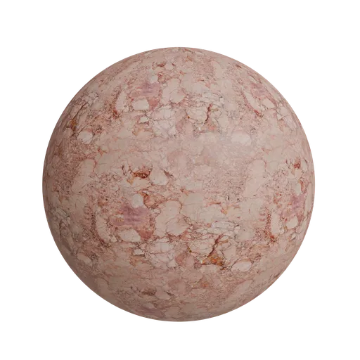 Gentle pink marble
