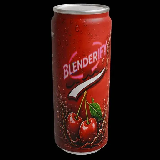Realistic Soda Can