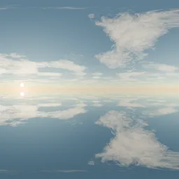 Soft Blue Sky HDRI