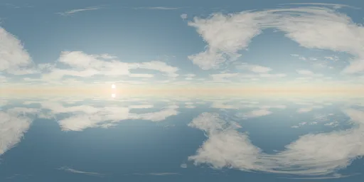 Soft Blue Sky HDRI