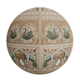 Mughal architectural motifs